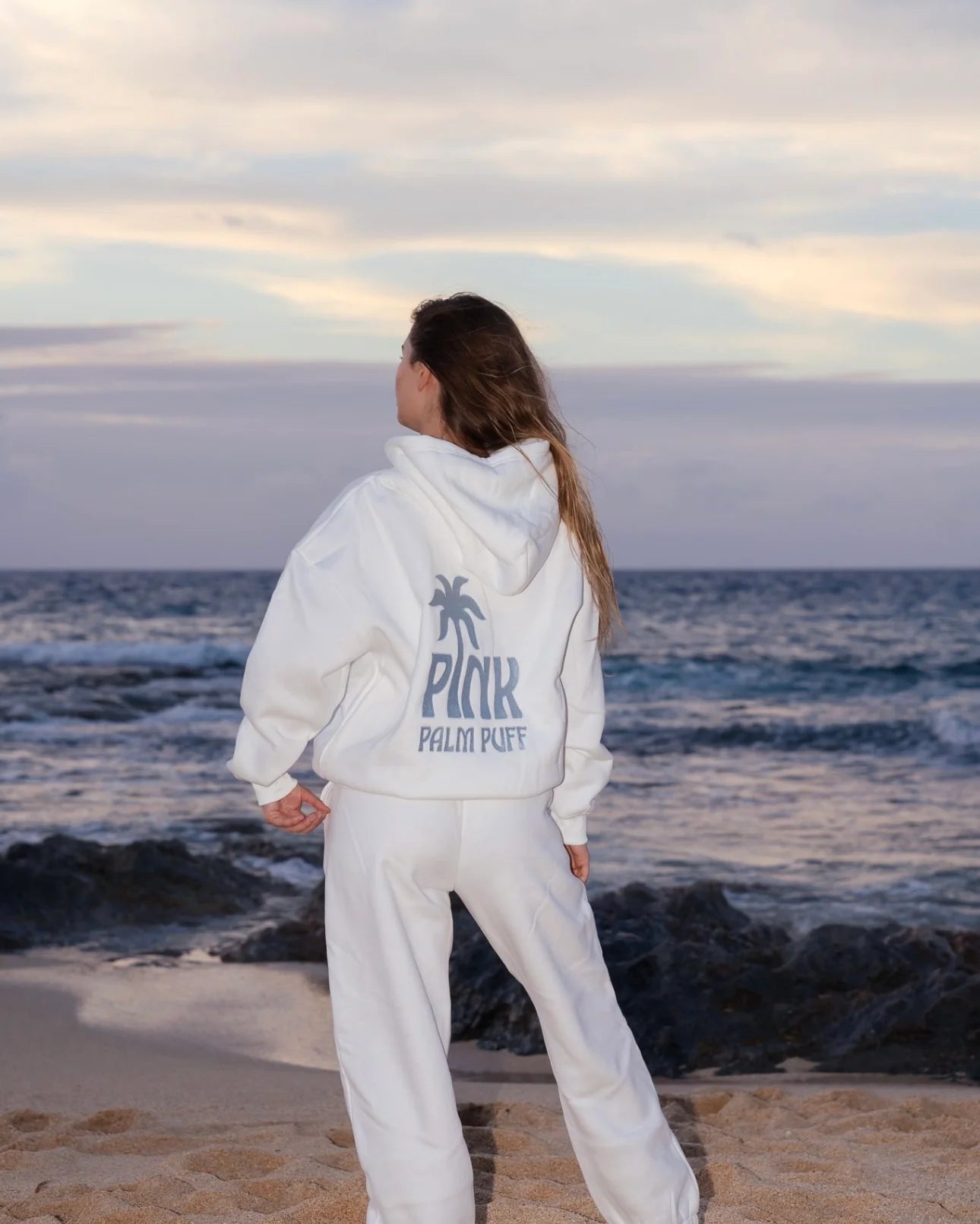 Classic Puff Hoodie in Ocean Air