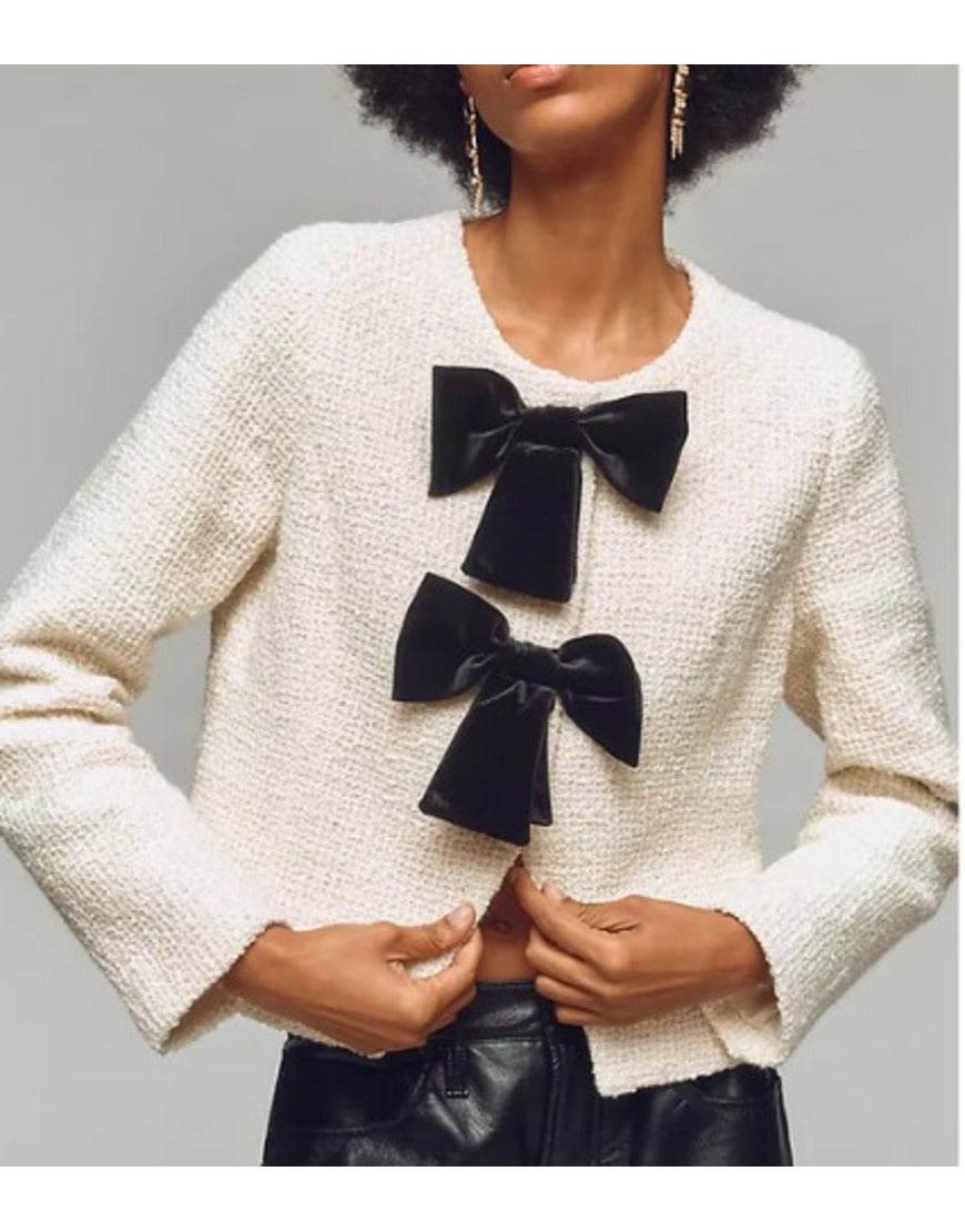 The Today Show 2025 Emilie Ikeda Bow Jacket