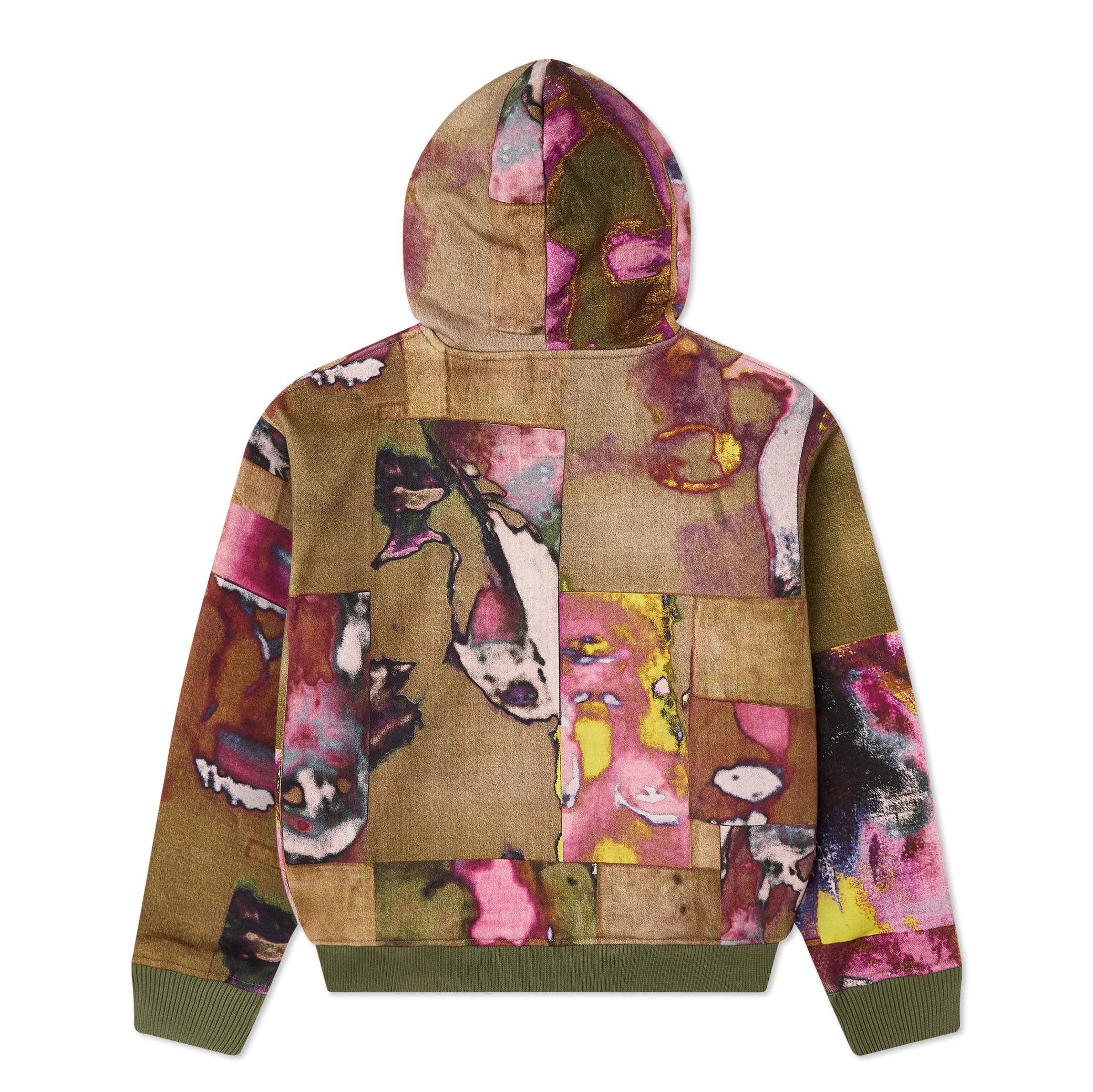 Faces Collage Heavyweight Zip Hoodie