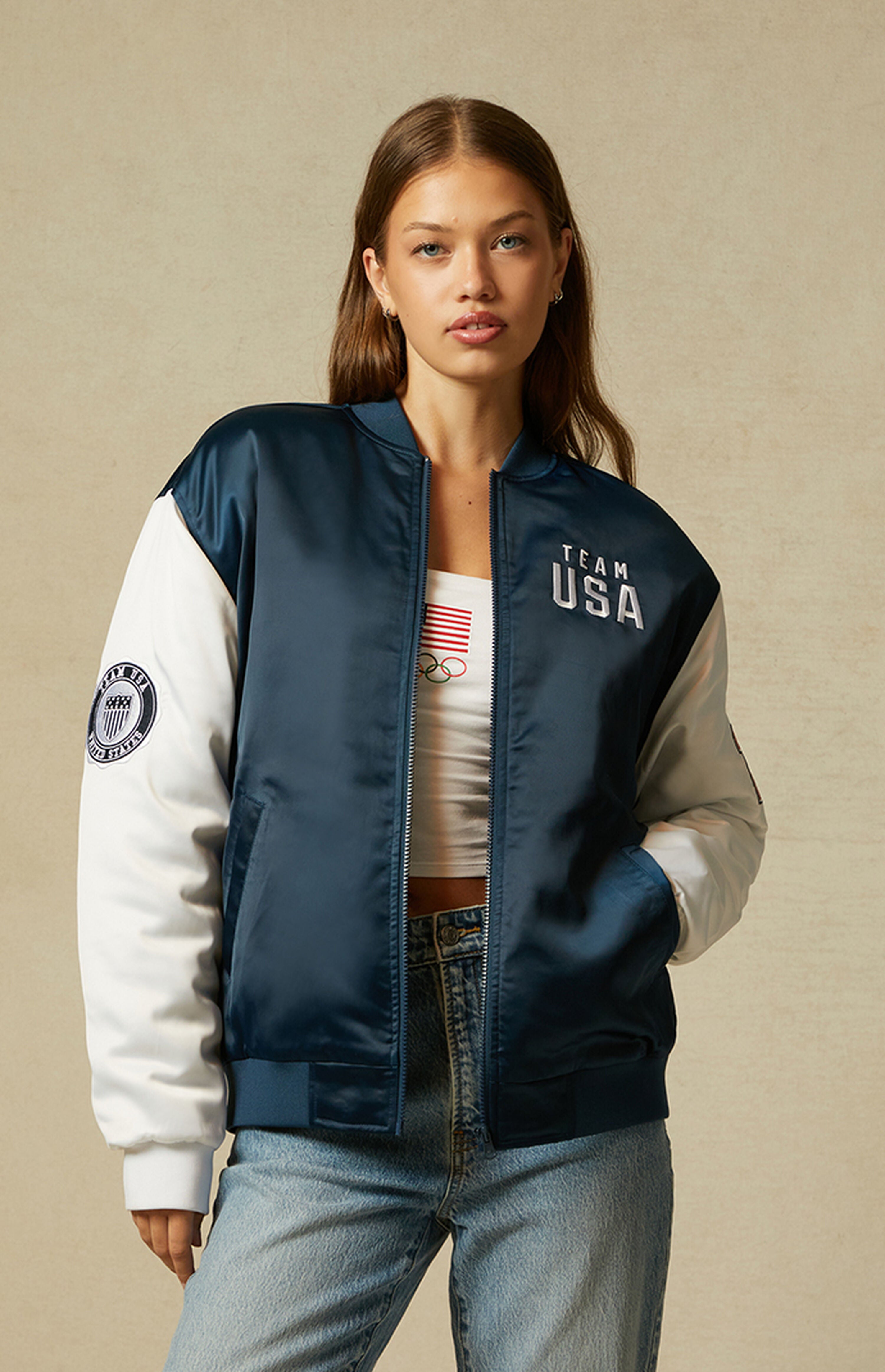 Olympics Team Usa Varsity Jacket