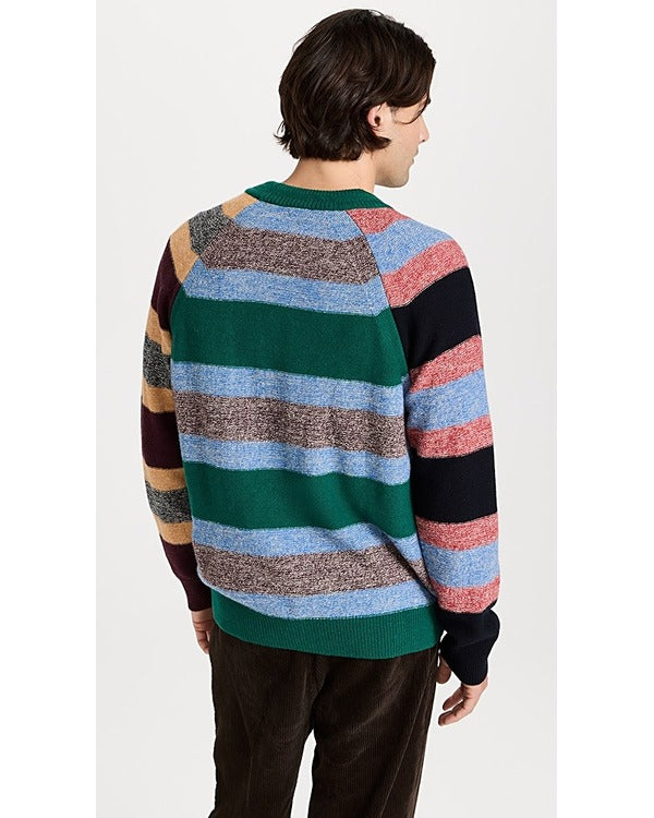 Night Court S03 Nyambi Nyambi Multicolor Striped Cardigan