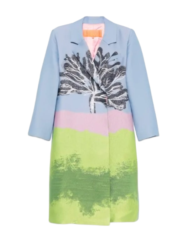 Beyond the Gates Chelsea Hamilton Multicolor Coat