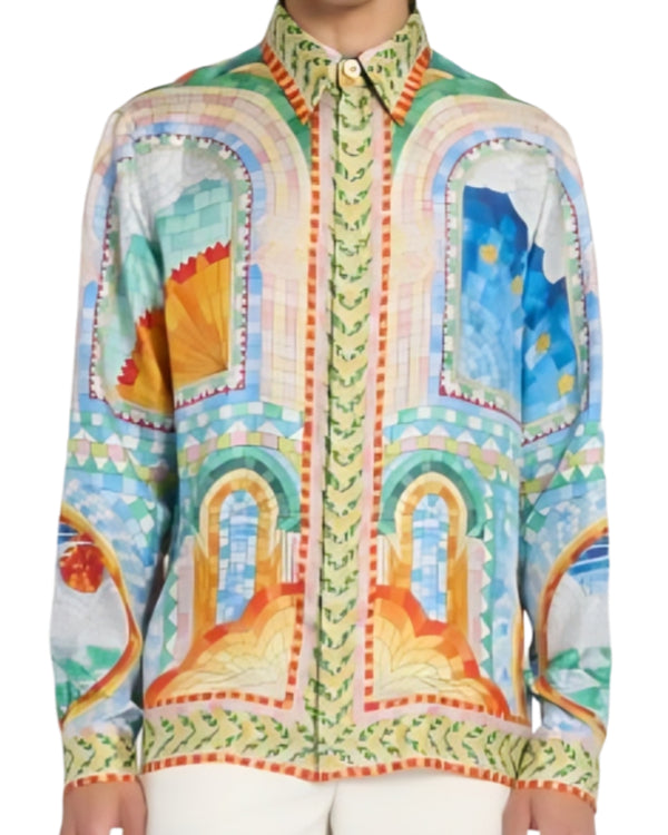 Temptation Island S06 Lino Troisi Printed Shirt