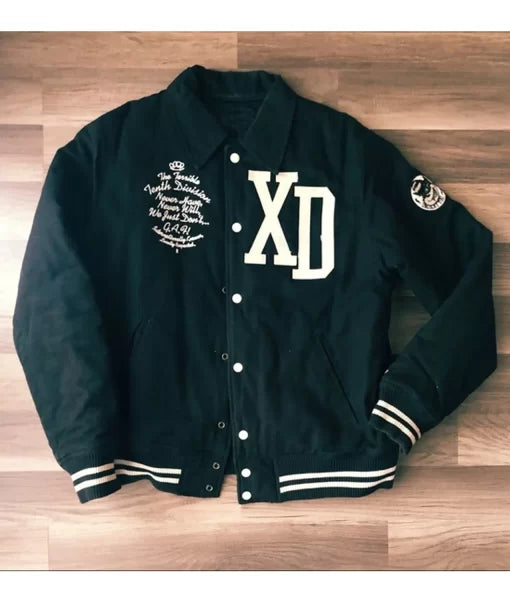 10 Deep Black Cats Jacket