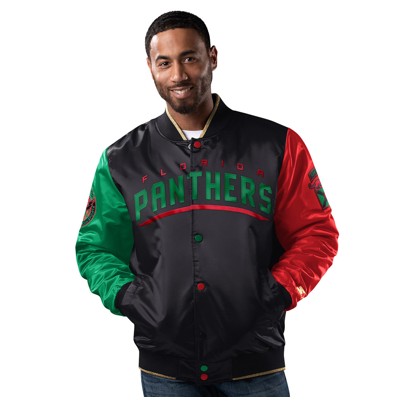 Florida Panthers Ty Mopkins X Starter Black Excellence Jacket