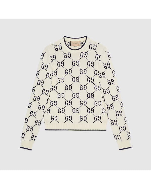 WWE Raw 2025 Nattie Neidhart Monogram White Knit Sweater