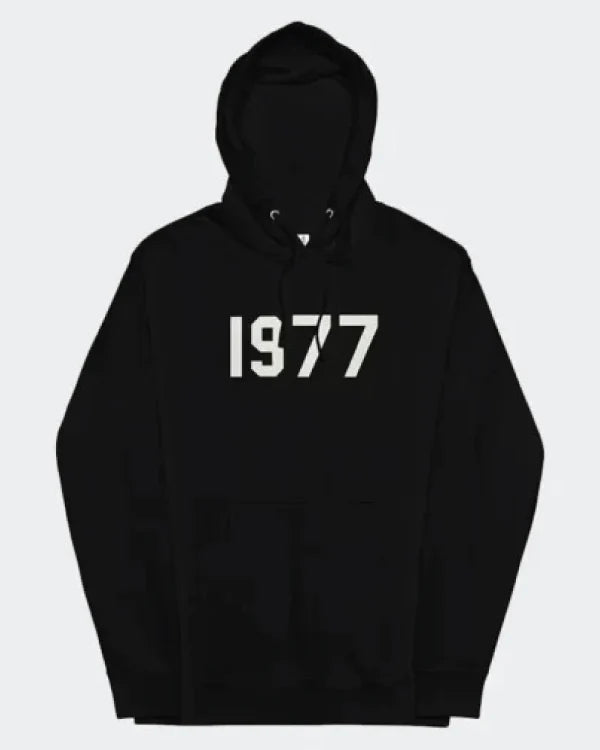 1977EssentialsHoodieblack