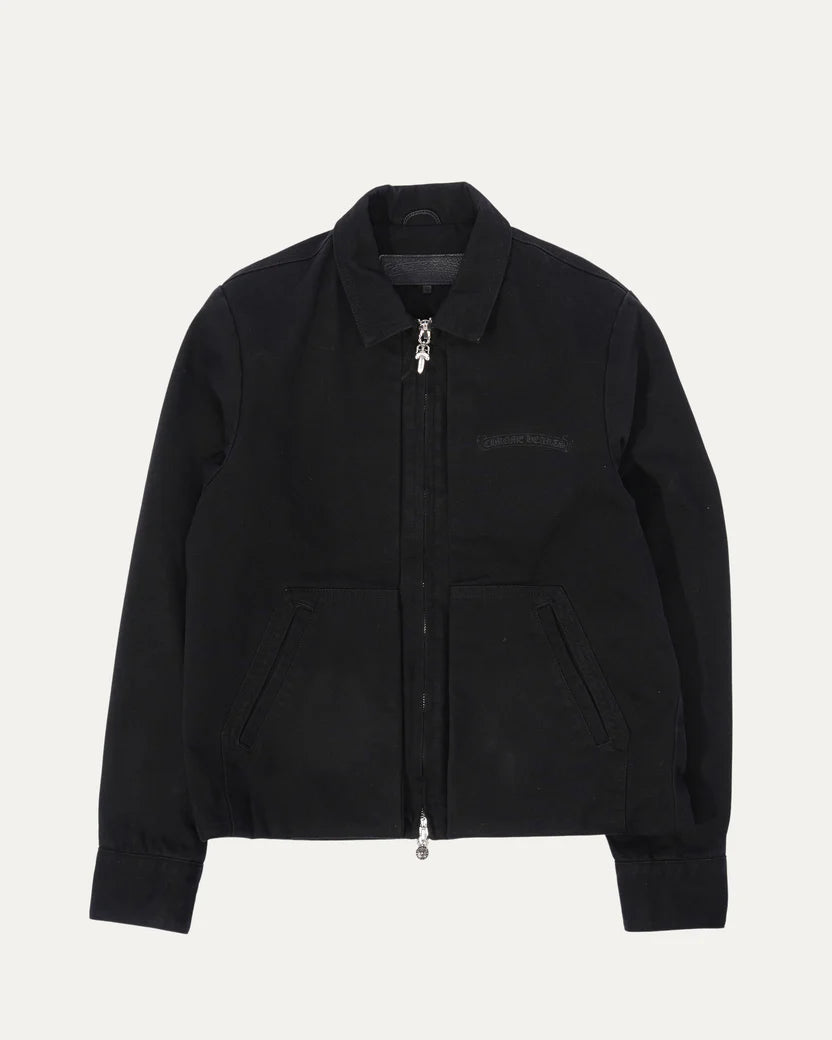 Chrome Hearts Street Meat Zip Up Canvas Jacket