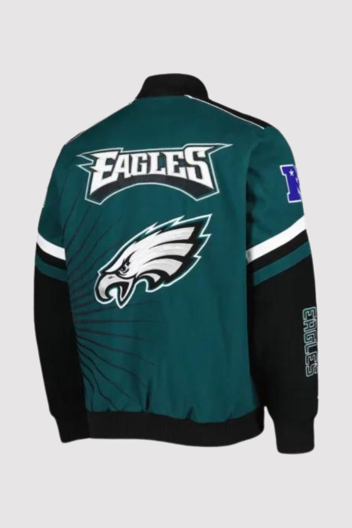 Tatum Bode Philadelphia Eagles Green Varsity Jacket