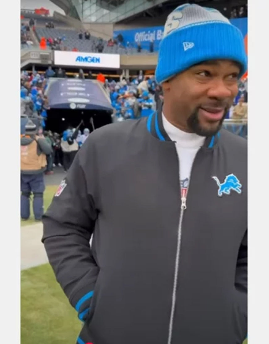 Antwaan Randle El Lions Bomber Jacket