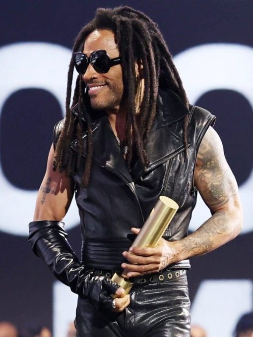Lenny Kravitz 2024 Pcas Leather Vest