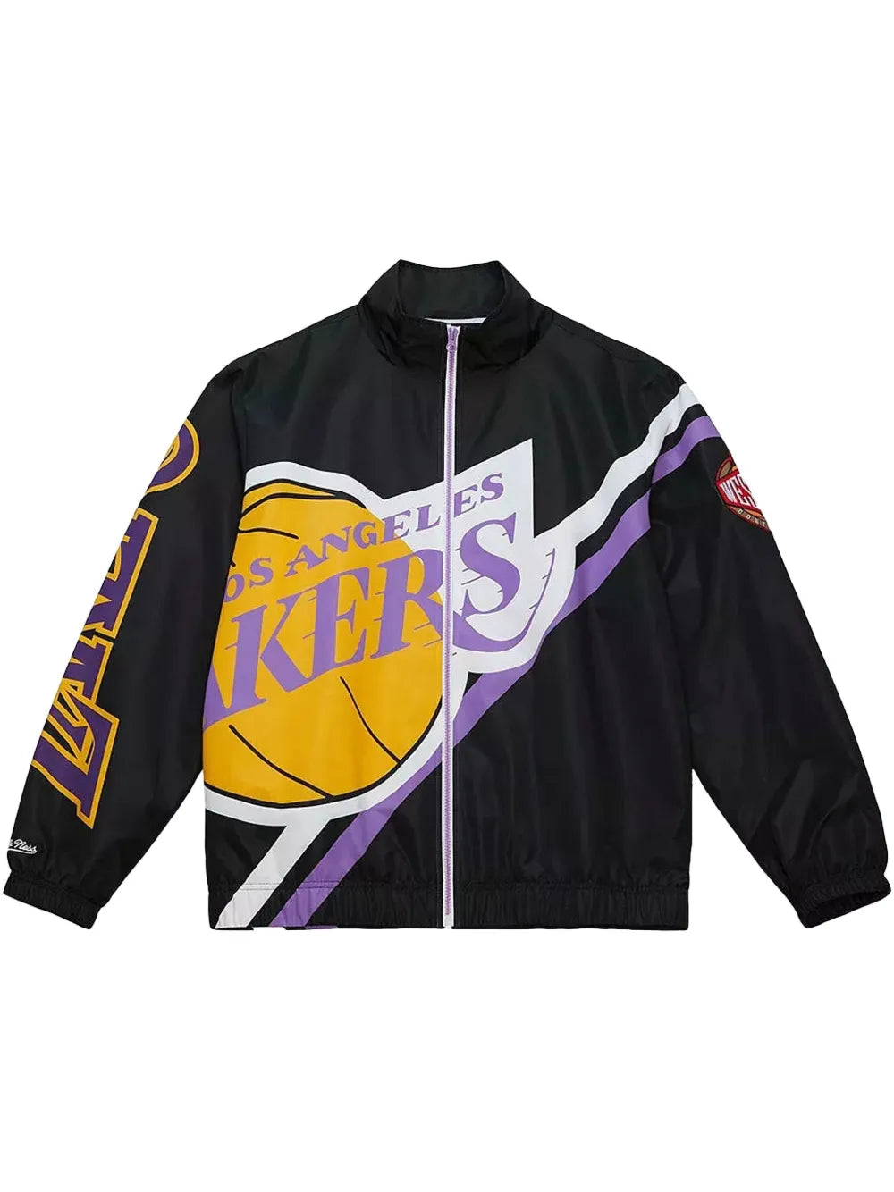 Mitchell & Ness Los Angeles Black Lakers Jacket