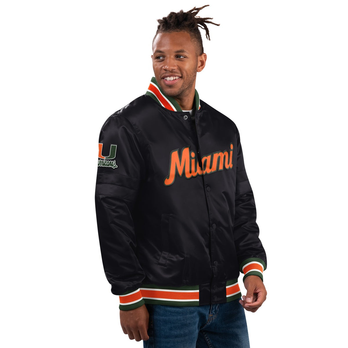 Miami Hurricanes Classic Vintage Starter Jacket