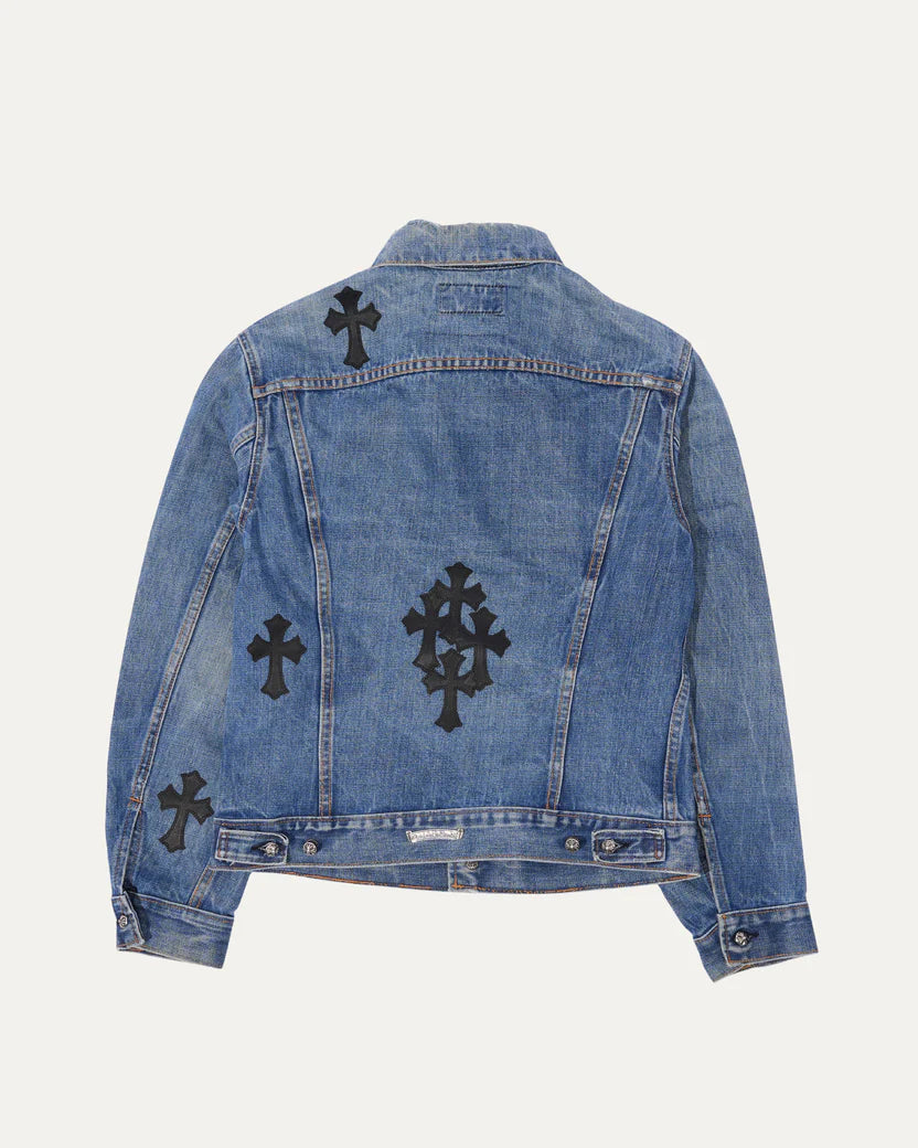 Chrome Hearts Levi's Cross Patch Denim Jacket