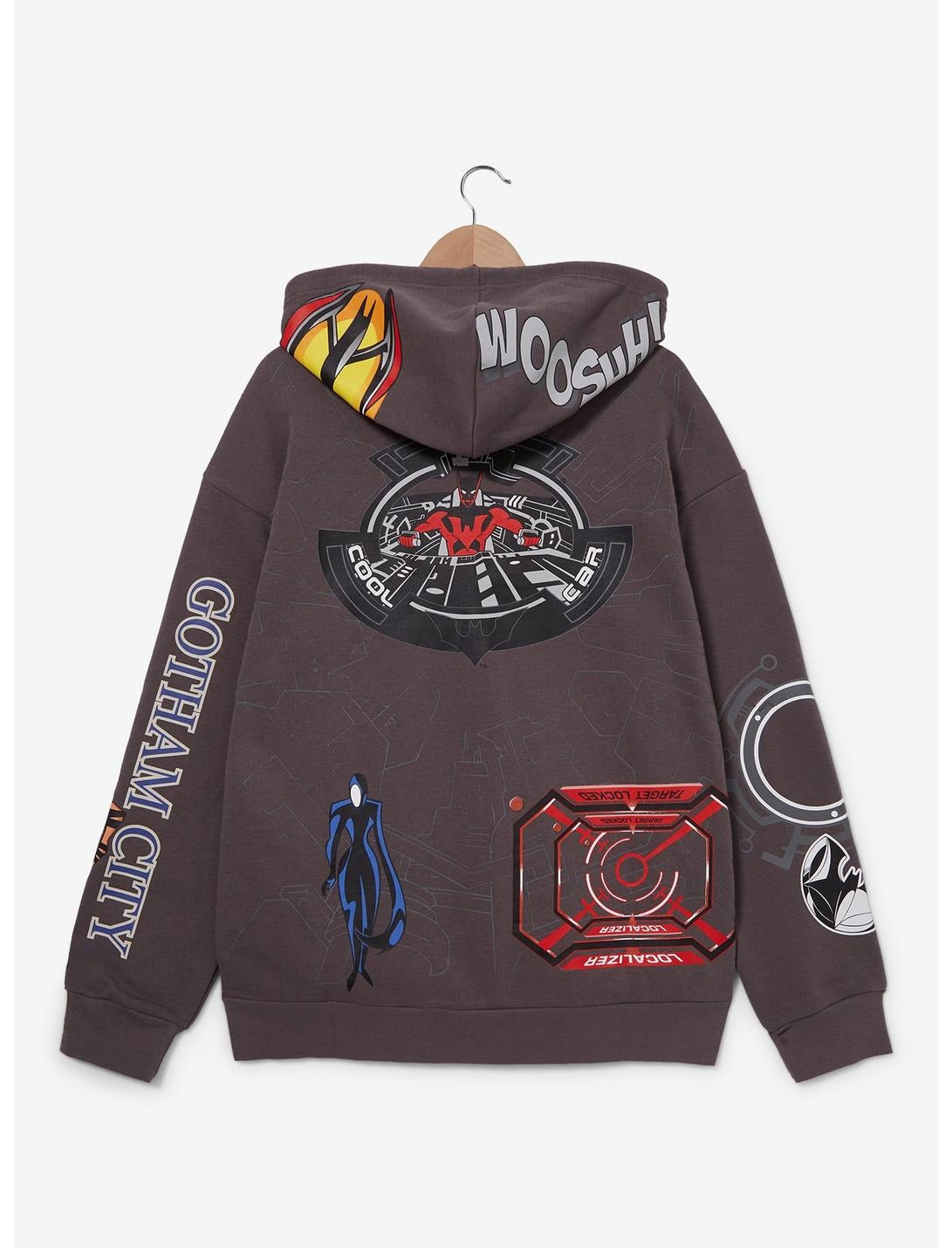 DC Comics Batman Beyond Allover Print Hoodie