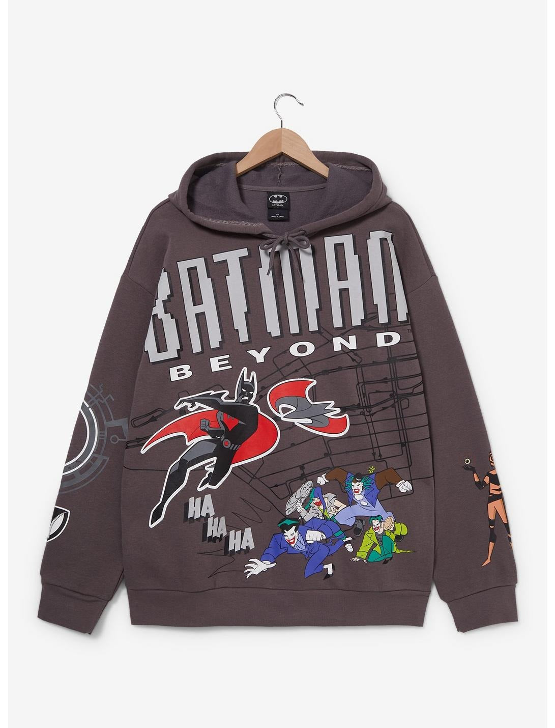 DC Comics Batman Beyond Allover Print Hoodie