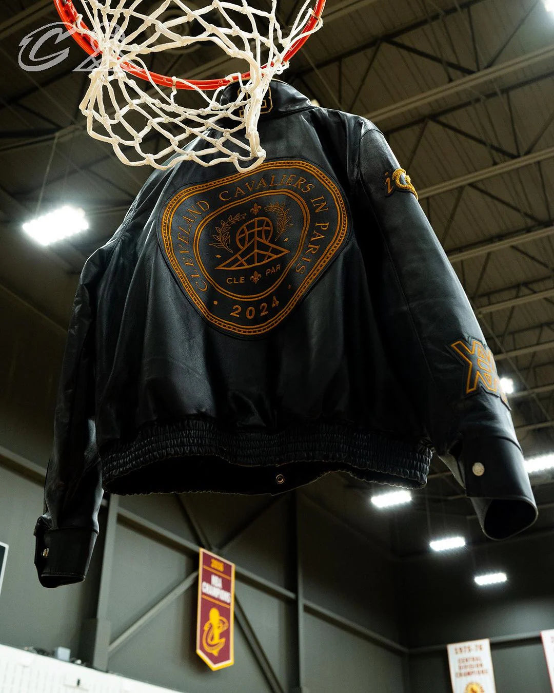 Cleveland Cavaliers X Paris Leather Jacket