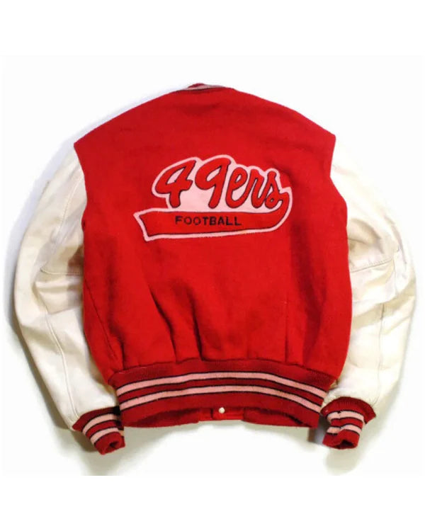 49ers SF Super Bowl Varsity Jacket