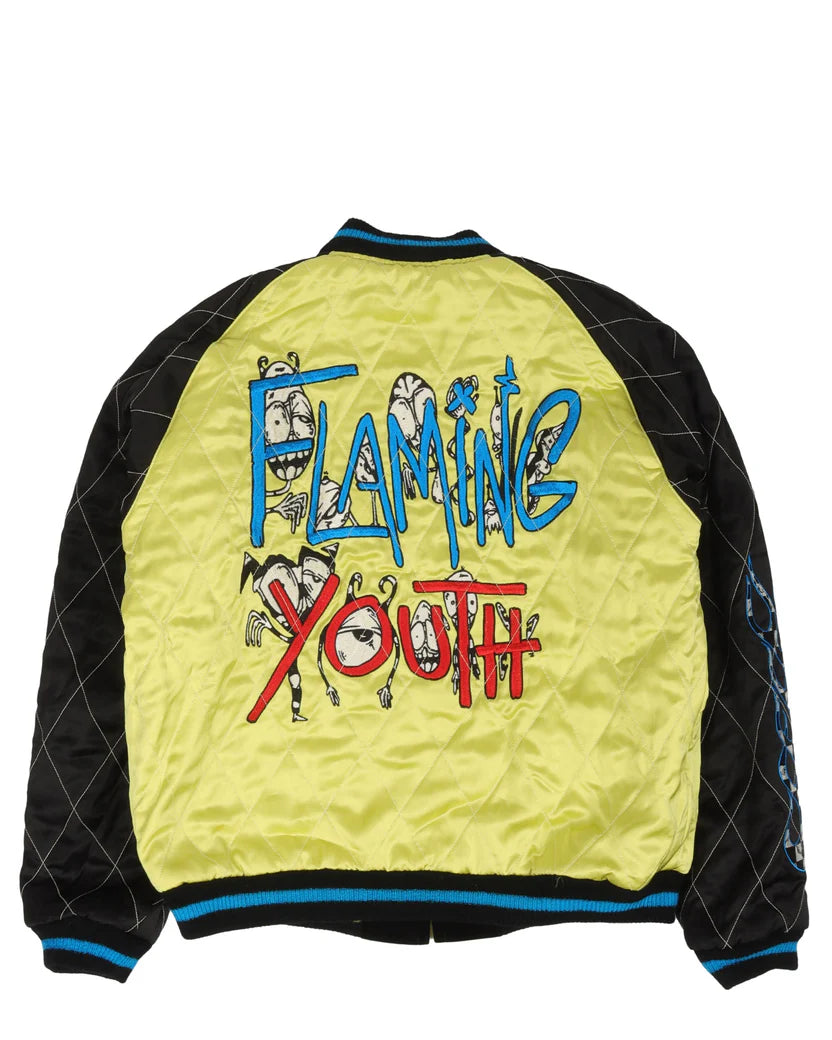 Chrome Hearts Matty Boy "Flaming Youth" Reversible Souvenir Jacket