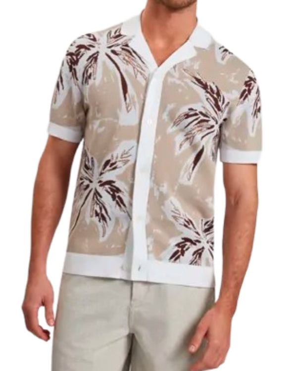 Access Hollywood Scott Evans Floral Print Shirt