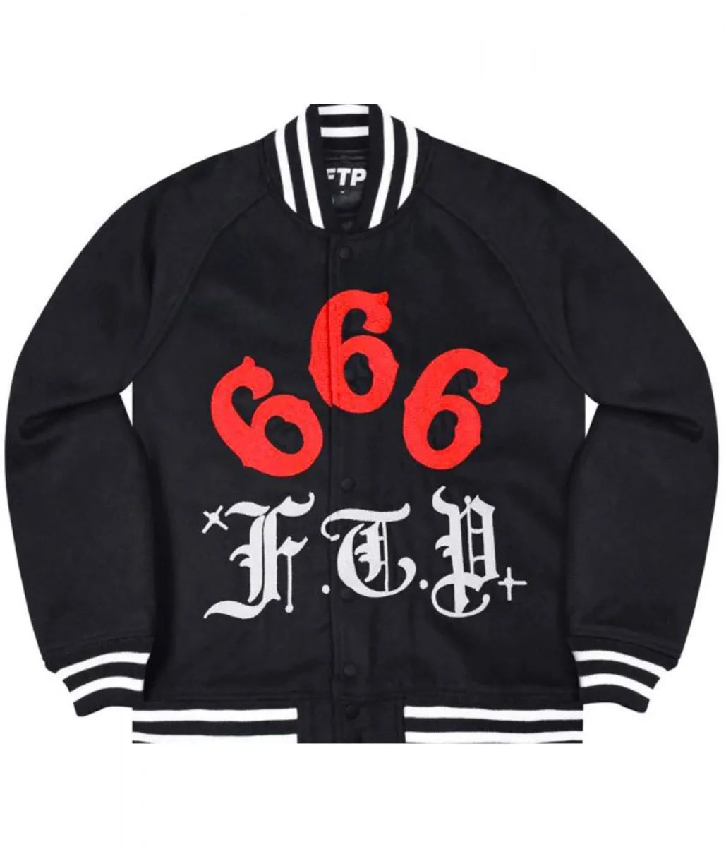 FTP Gino 666 Wool Letterman Jacket