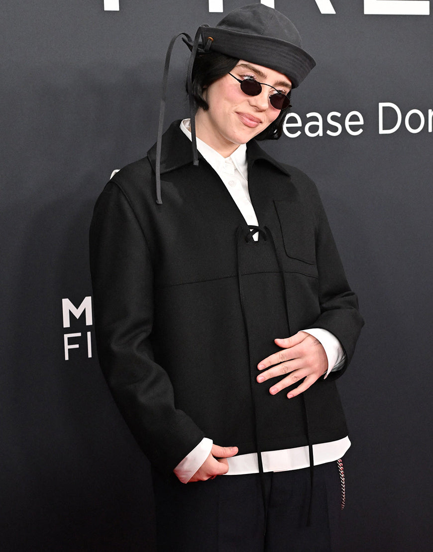 Billie Eilish Grammy Awards 2025 Black Jacket