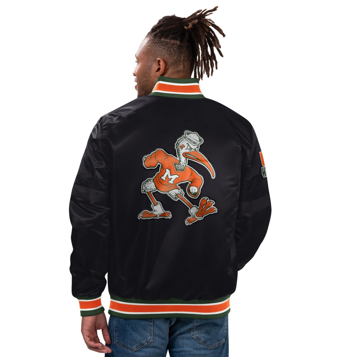 Miami Hurricanes Classic Vintage Starter Jacket