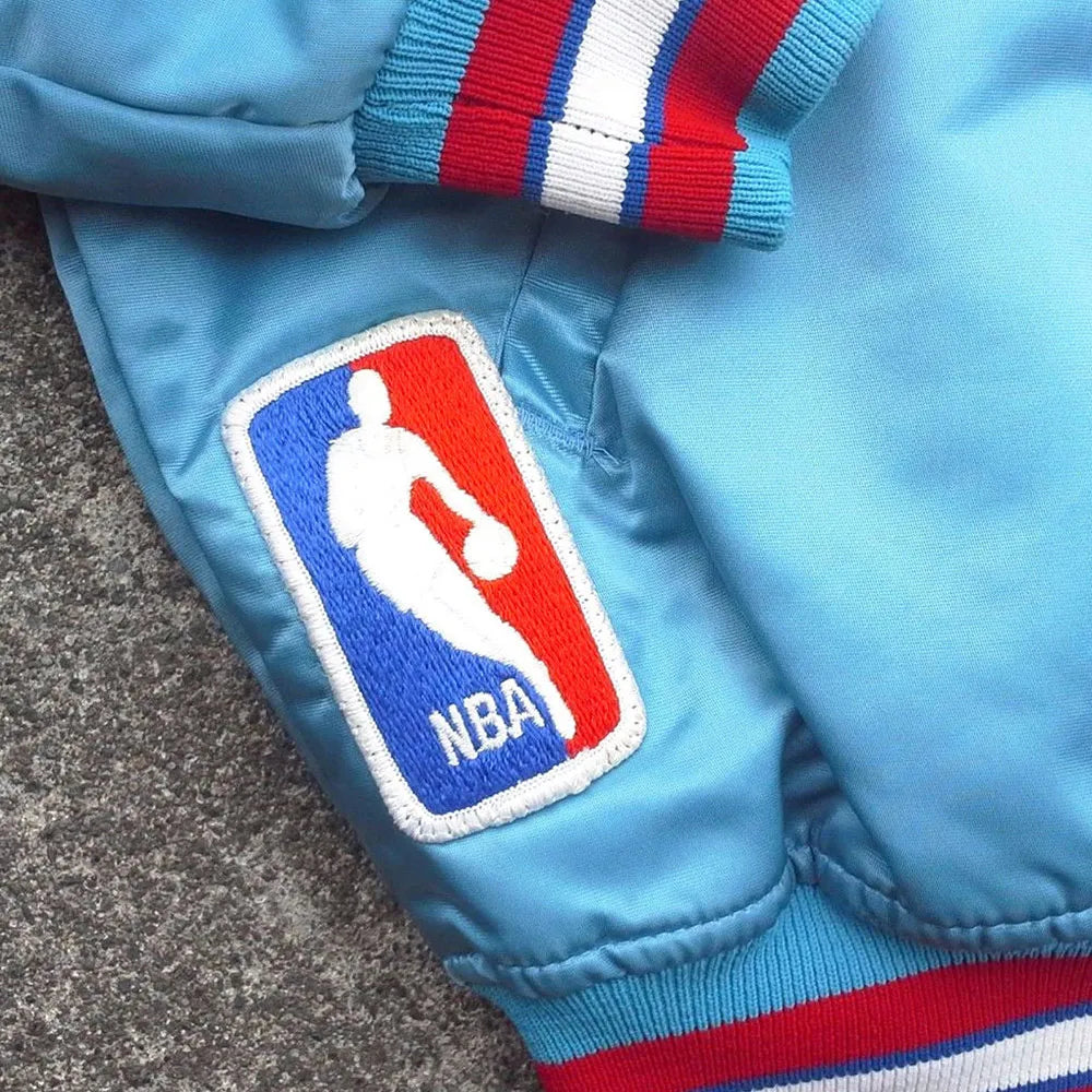 80’s Sacramento Kings Mint Satin Jacket