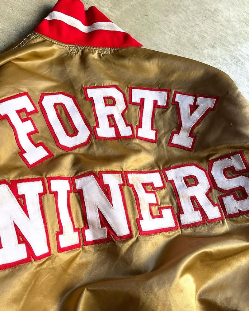 80’s San Francisco 49ers Gold Jacket