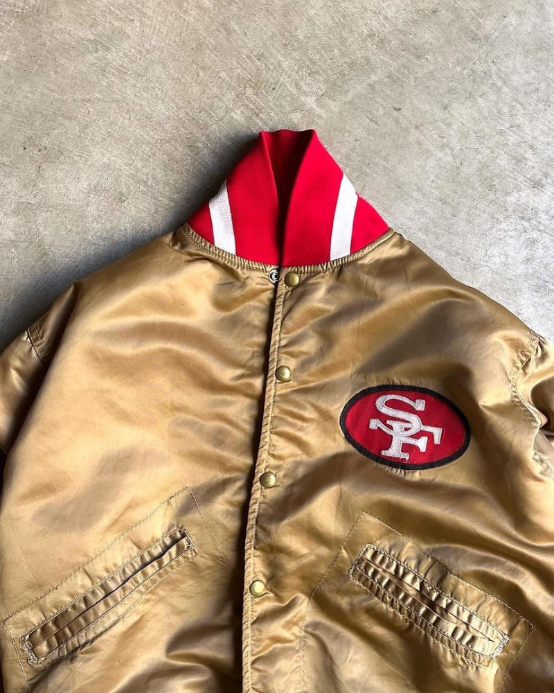 80’s San Francisco 49ers Gold Jacket