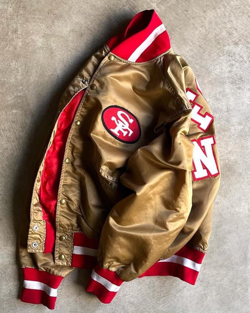 80’s San Francisco 49ers Gold Jacket