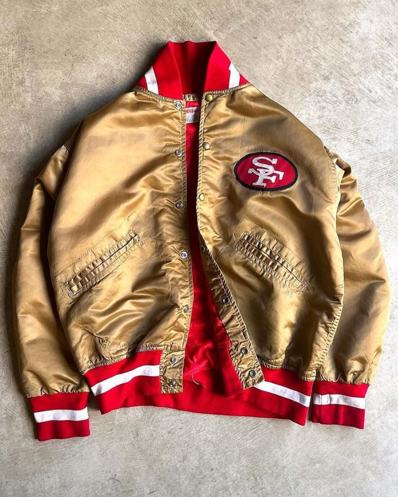 80’s San Francisco 49ers Gold Jacket