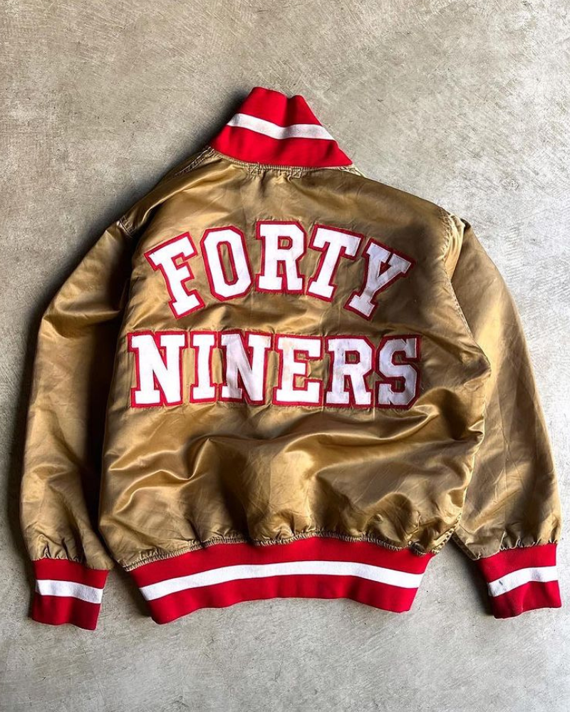 80’s San Francisco 49ers Gold Jacket