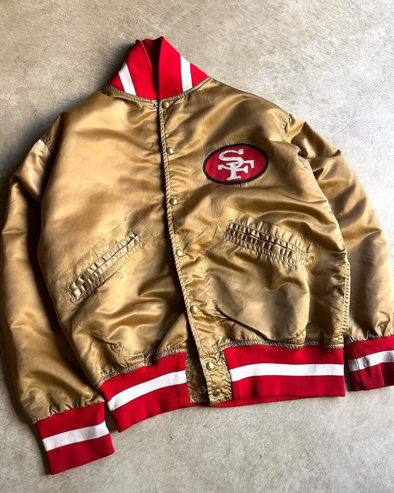 80’s San Francisco 49ers Gold Jacket