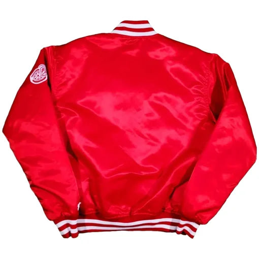 80’s Detroit Red Wings Red Varsity Jacket