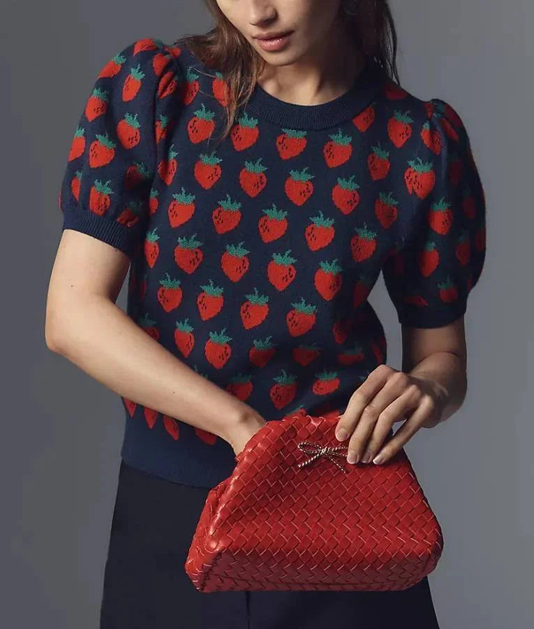 9-1-1 Mara Driskell Strawberry Printed Shirt