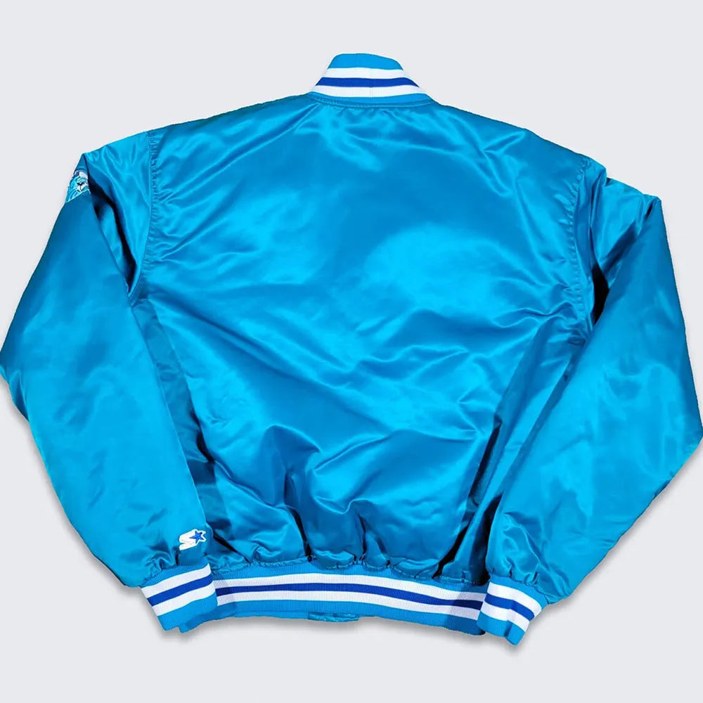 90’s Charlotte Hornets Bomber Jacket