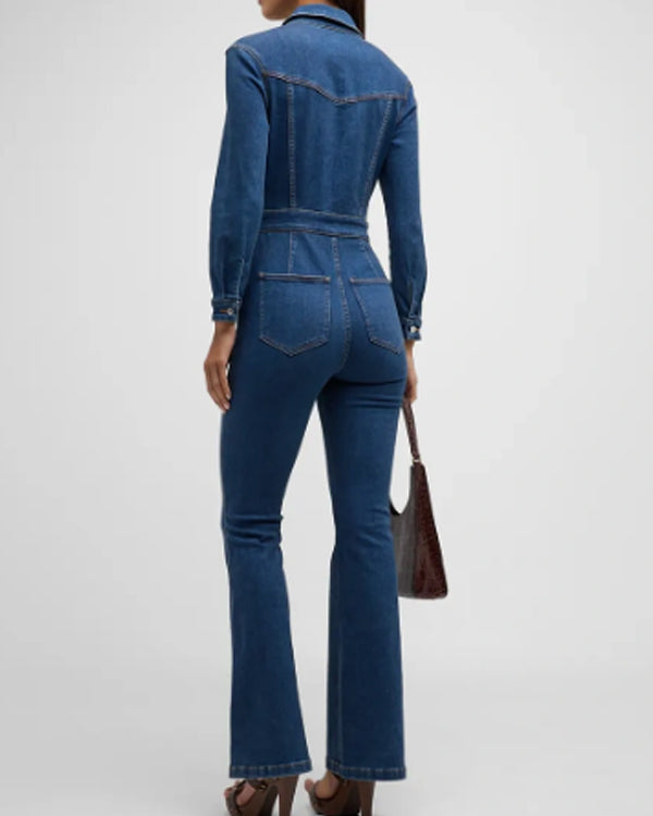 Landman Ali Larter Denim Jumpsuit