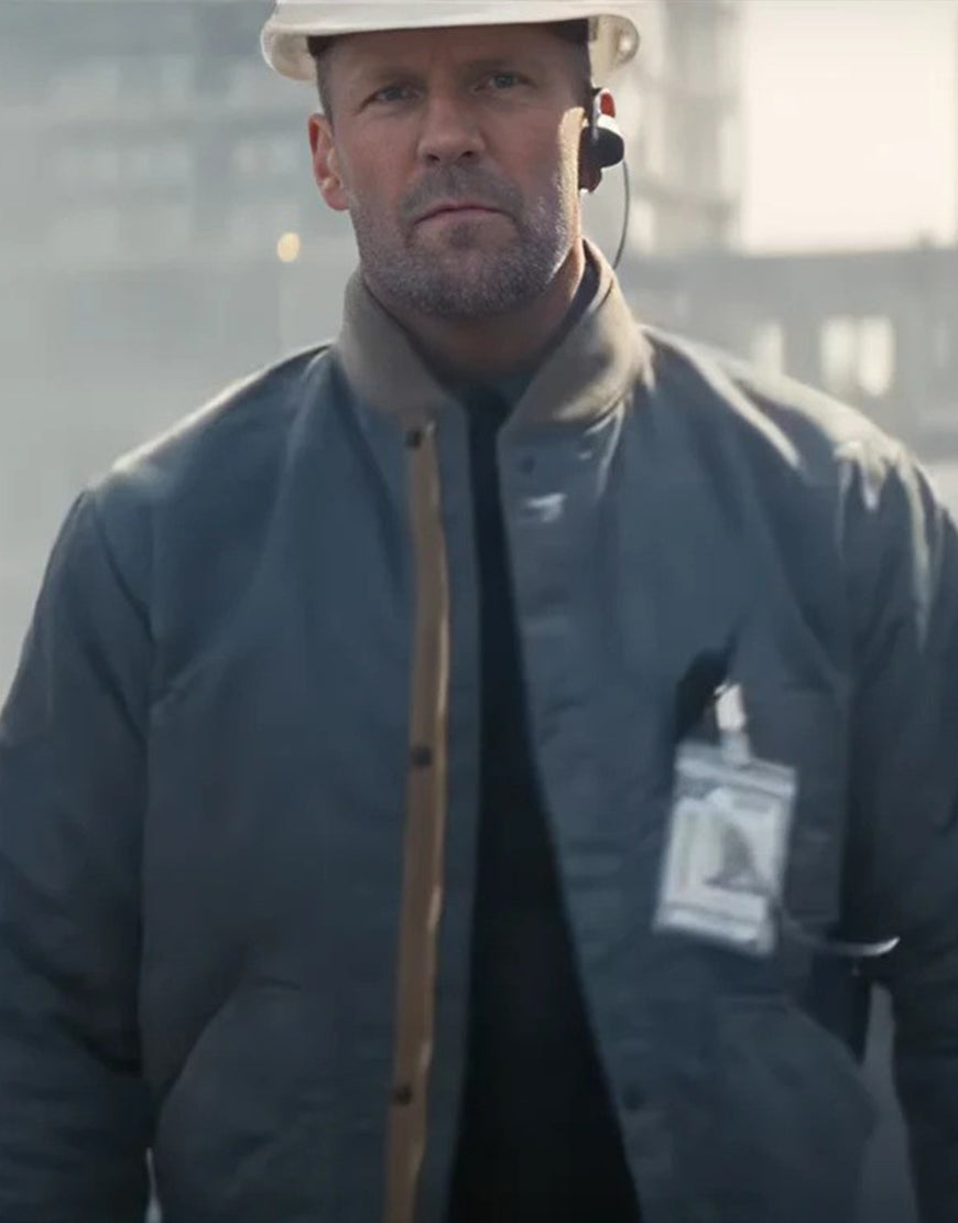 A Working Man 2025 David Harbour Denim Jacket