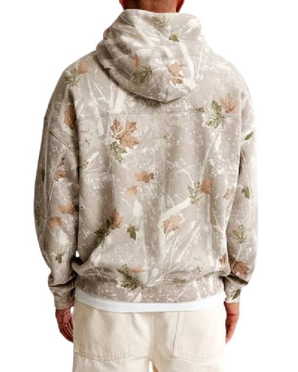 Camo Abercrombie Womens Oversized Hoodie