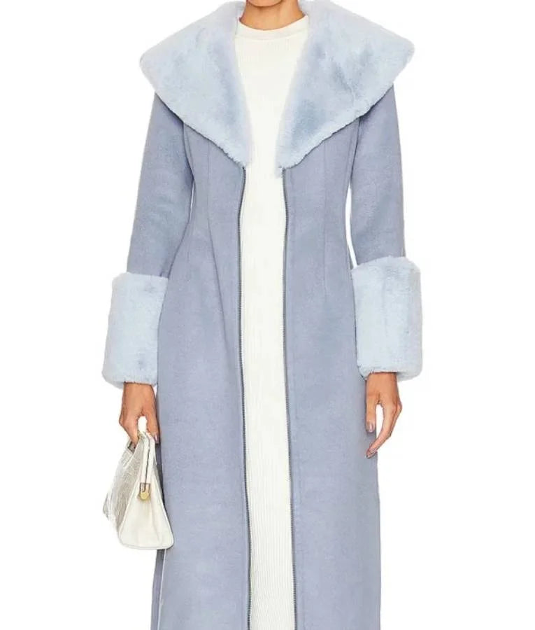 Access Hollywood Emily Orozco Fur Coat