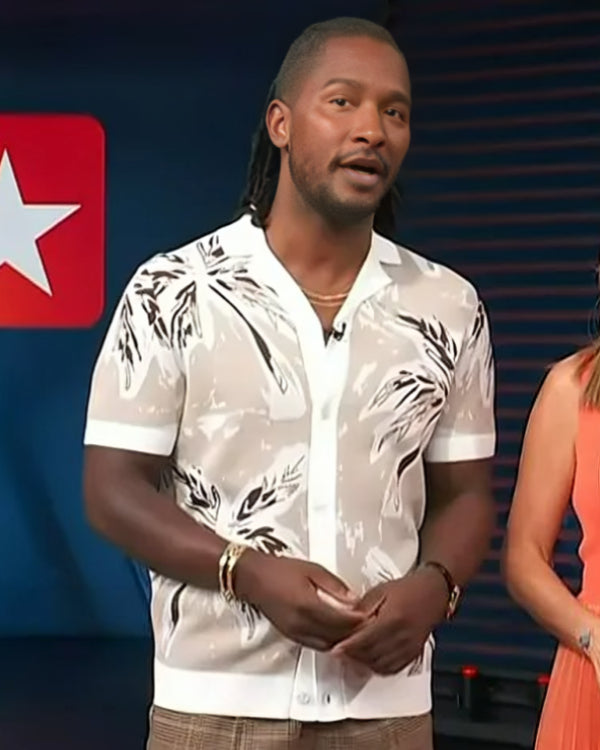 Access Hollywood Scott Evans Floral Print Shirt