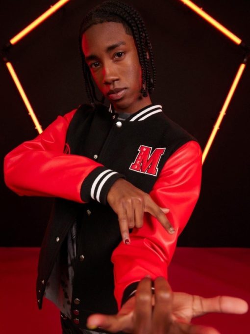 Across The Spider-verse Miles Morales Varsity Jacket