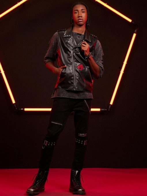 Across The Spider-verse Spider-punk Leather Vest