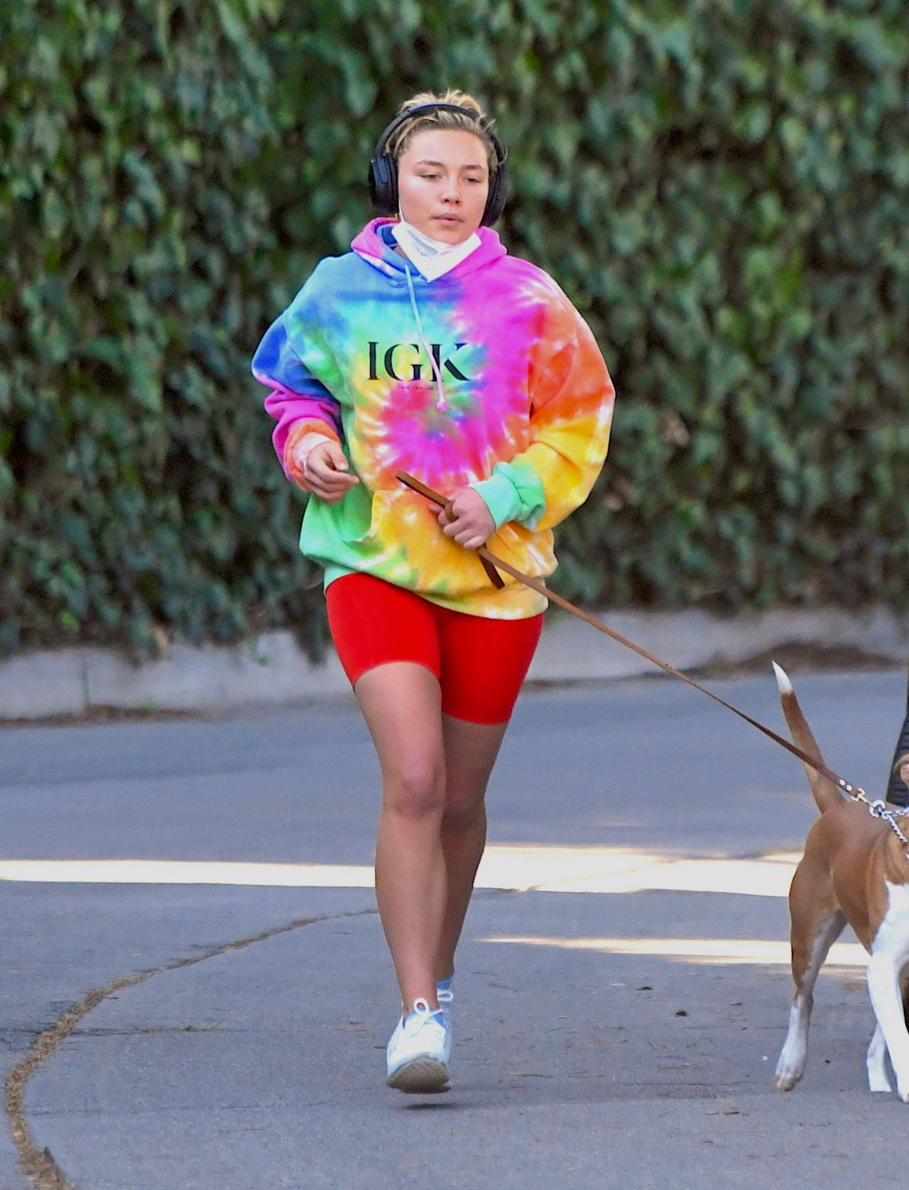 Florence Pugh Tie-dye Hoodie
