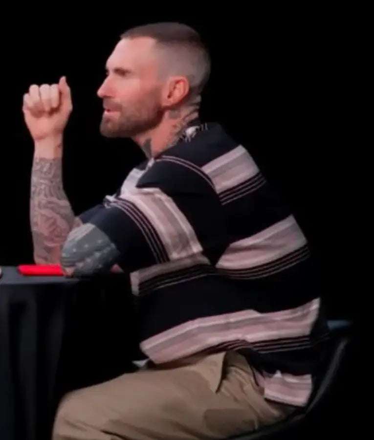 Adam Levine Hot Ones Stripes T-Shirt