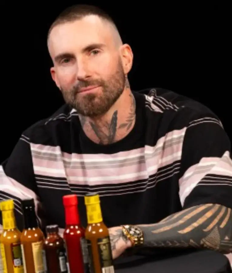 Adam Levine Hot Ones Stripes T-Shirt