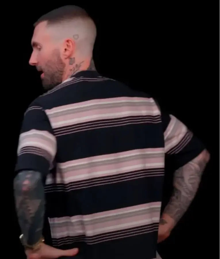 Adam Levine Hot Ones Stripes T-Shirt