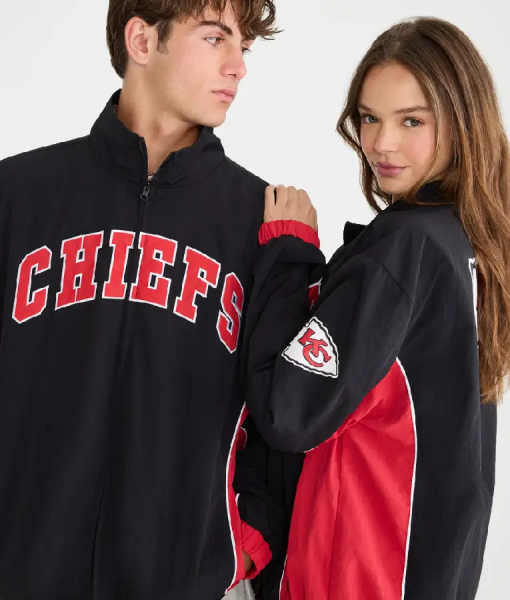 Aeropostale Kansas City Chiefs Track Jacket