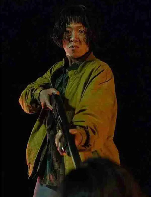 Ju Oh-nam Mask Girl S01 Bomber Jacket